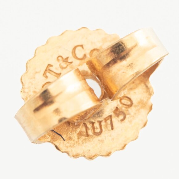 Tiffany & Co. 18k Gold Ball Stud Earrings - Picture 4 of 6